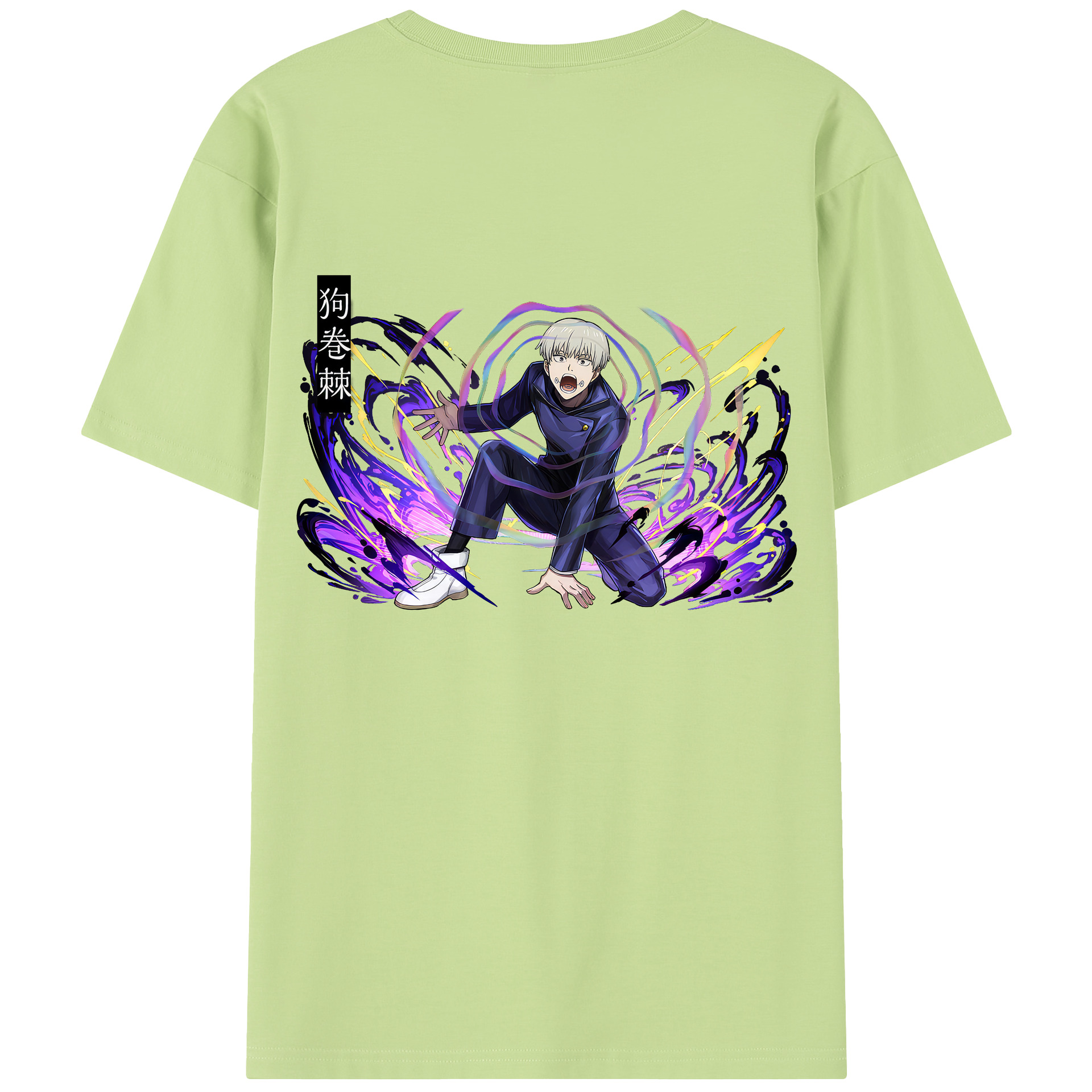 （画像用） 呪術廻戦 Jujutsu Kaisen 綿100％半袖Tシャツ（背面プリント）